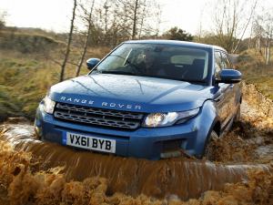 Land Rover Range Rover Evoque eD4 Prestige 2012 года (UK)